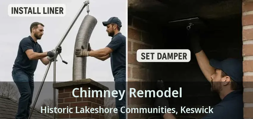 Chimney Remodel Historic Lakeshore Communities, Keswick - ON