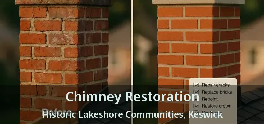 Chimney Restoration Historic Lakeshore Communities, Keswick - ON