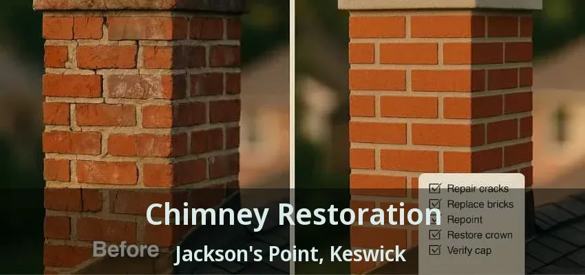Chimney Restoration Jackson's Point, Keswick - ON Chimney Restoration Jackson's Point, Keswick - ON