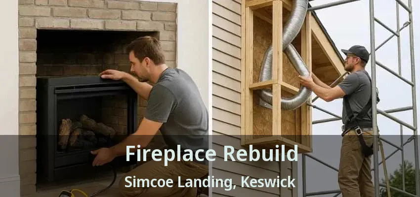 Fireplace Rebuild Simcoe Landing, Keswick - ON Fireplace Rebuild Simcoe Landing, Keswick - ON