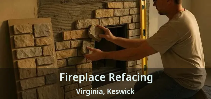 Fireplace Refacing Virginia, Keswick - ON