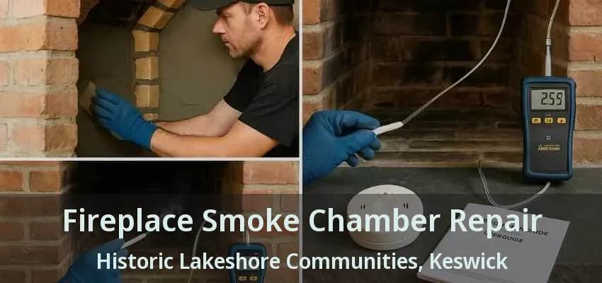 Fireplace Smoke Chamber Repair Historic Lakeshore Communities, Keswick - ON